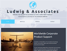 Tablet Screenshot of ludwig-associate.com